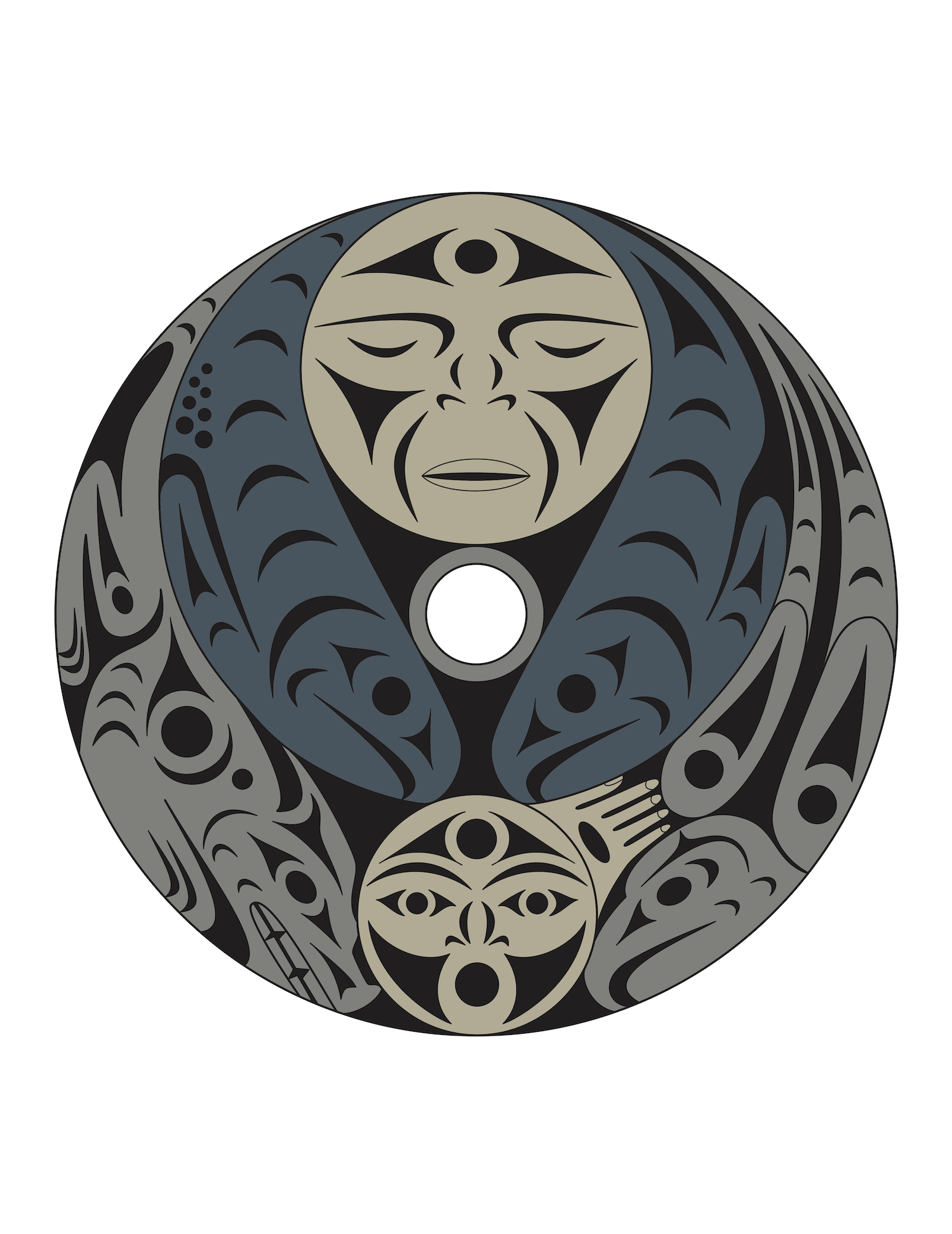 Salmon People Print